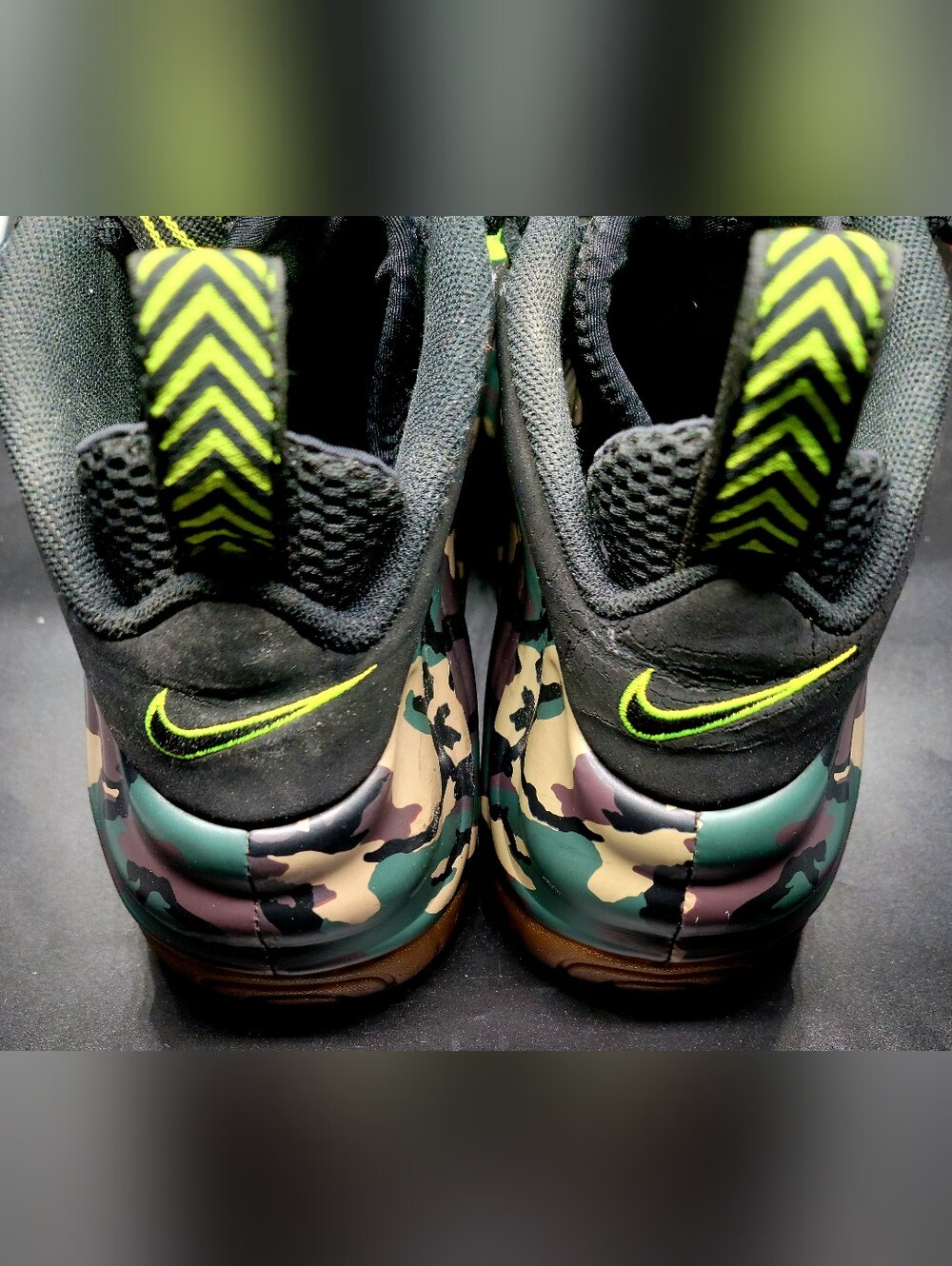 Nike Air Foamposite Pro PRM LE Forest Camo Sz 13 Men - Picture 4 of 10